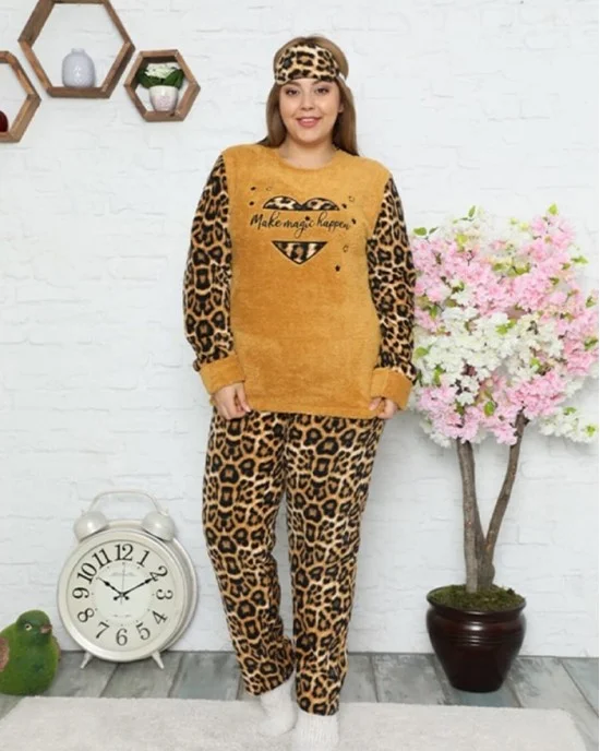 StyleTurk Turkish Women s Fluffy Winter Pajamas Cozy Loungewear